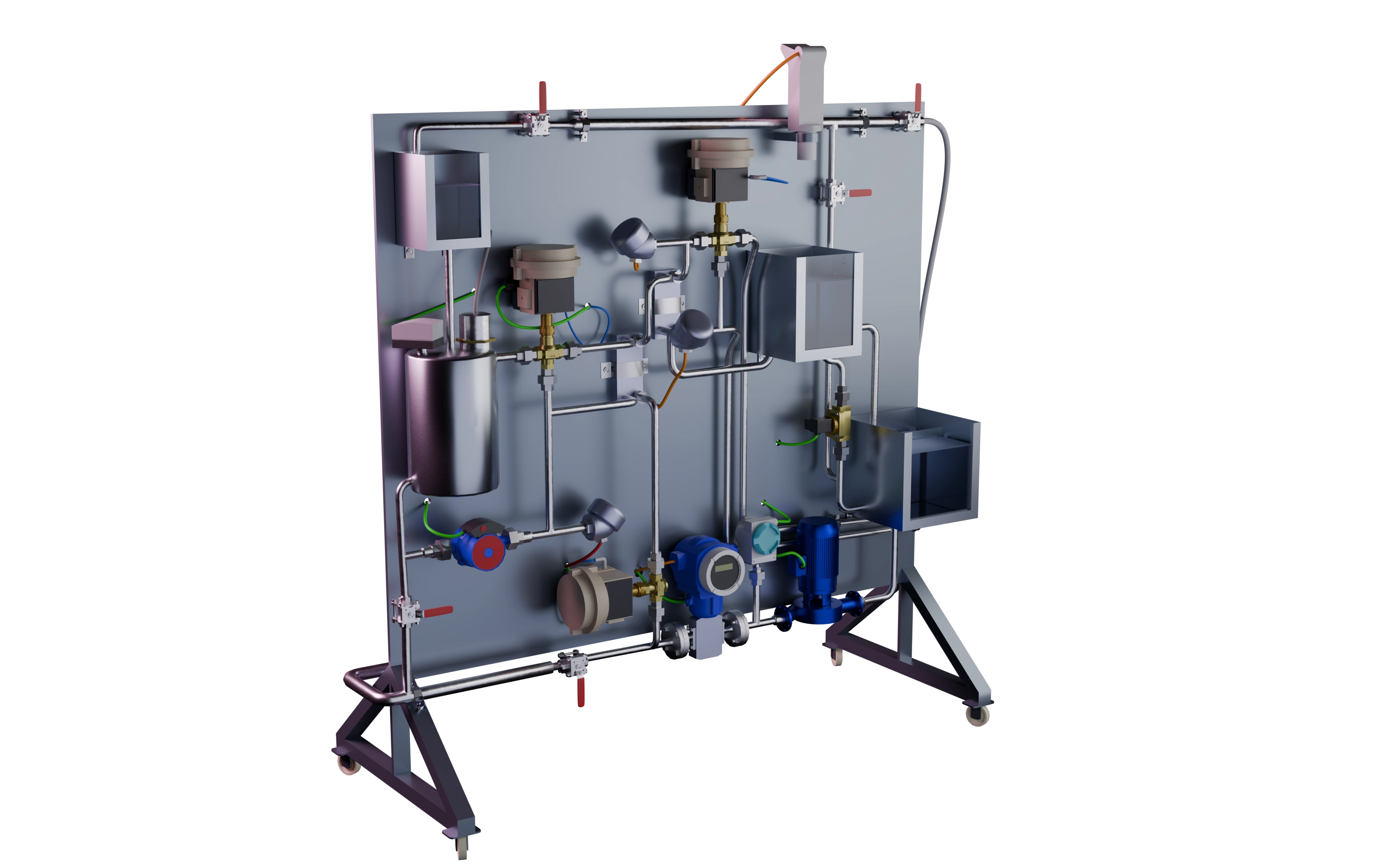 Industrial process plant digital twin